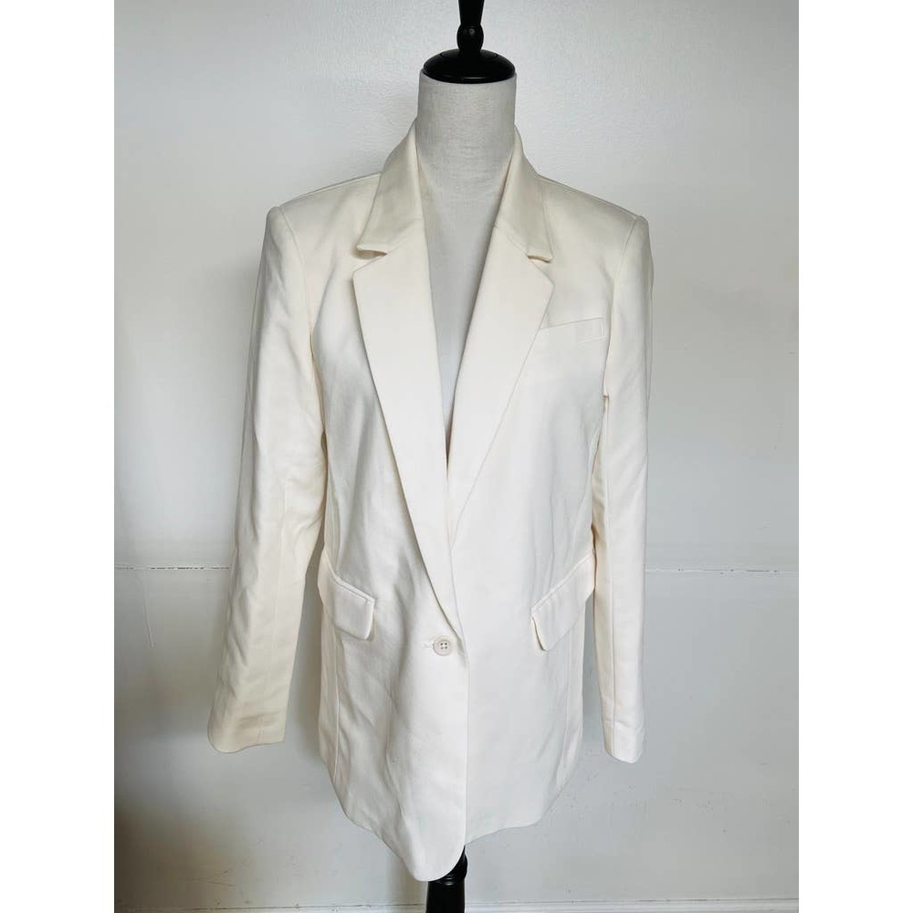 Abercrombie & Fitch Off White Blazer
